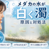 メダカ 水 白く濁る